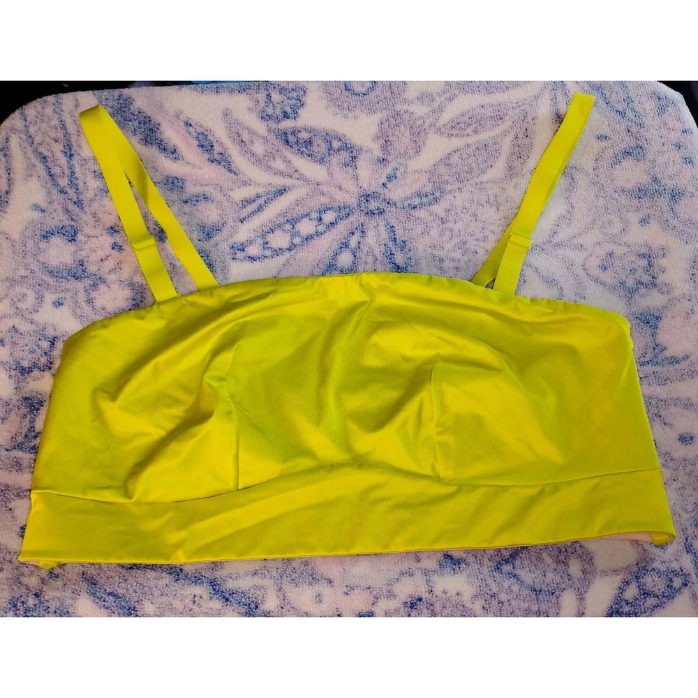 Women's Fabletics Yitty Headliner Shaping Bandeau Bra Convertible Dopamine 1X